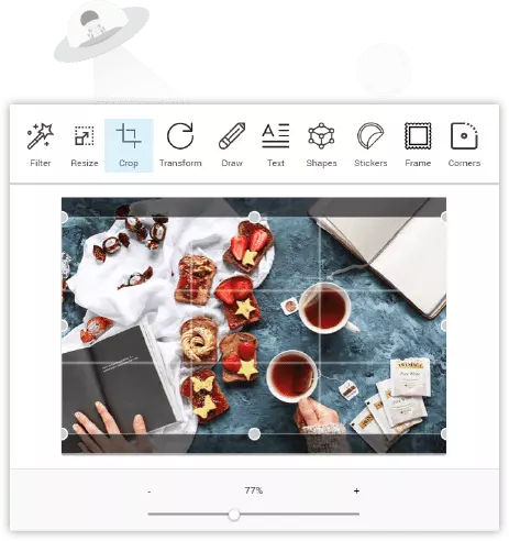 Built-In Image Editor
